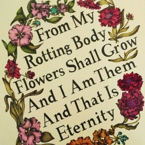 Edvard Munch Quote Art Print